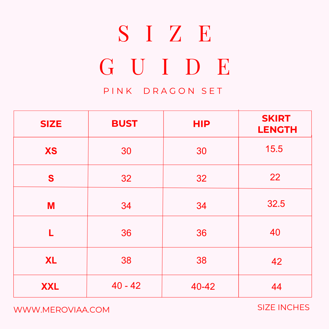 Light Pink Dragon Set